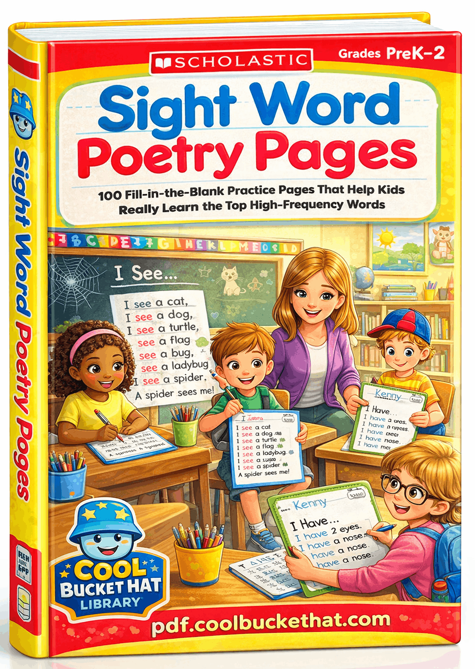 Sight Word Poetry Pages (Grades PreK-2)